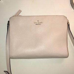 Kate spade cream colored crossbody purse